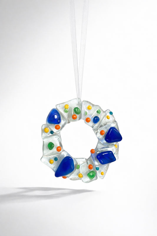 Sky & Sea Hearts Wreath