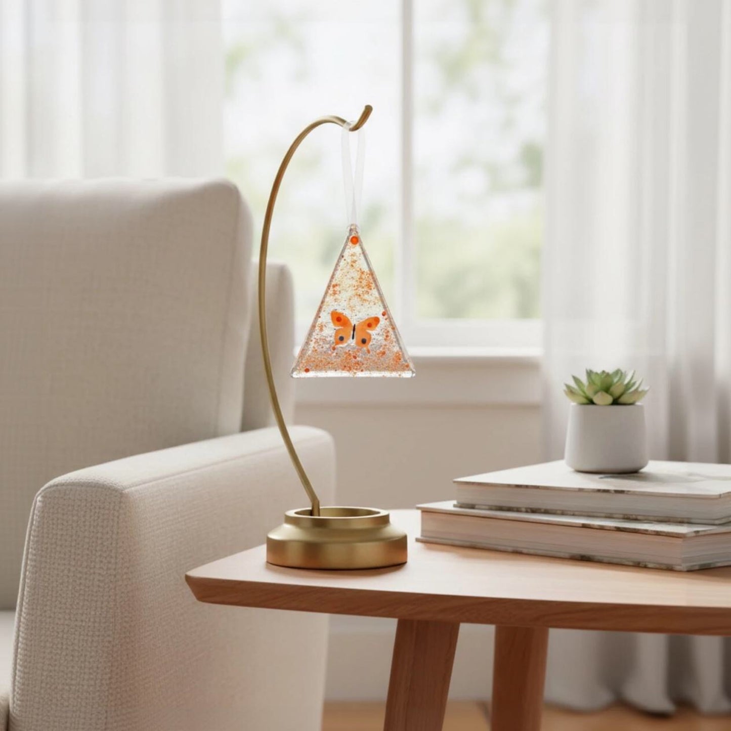 Sunset Butterfly Ornament