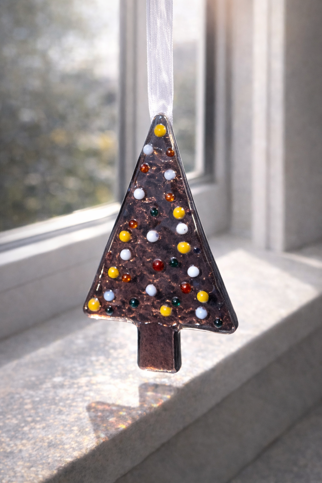 Midnight Confetti Tree Ornament