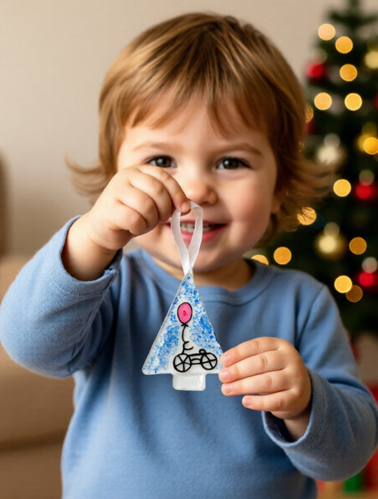 Handmade Ornament “Little Rider”