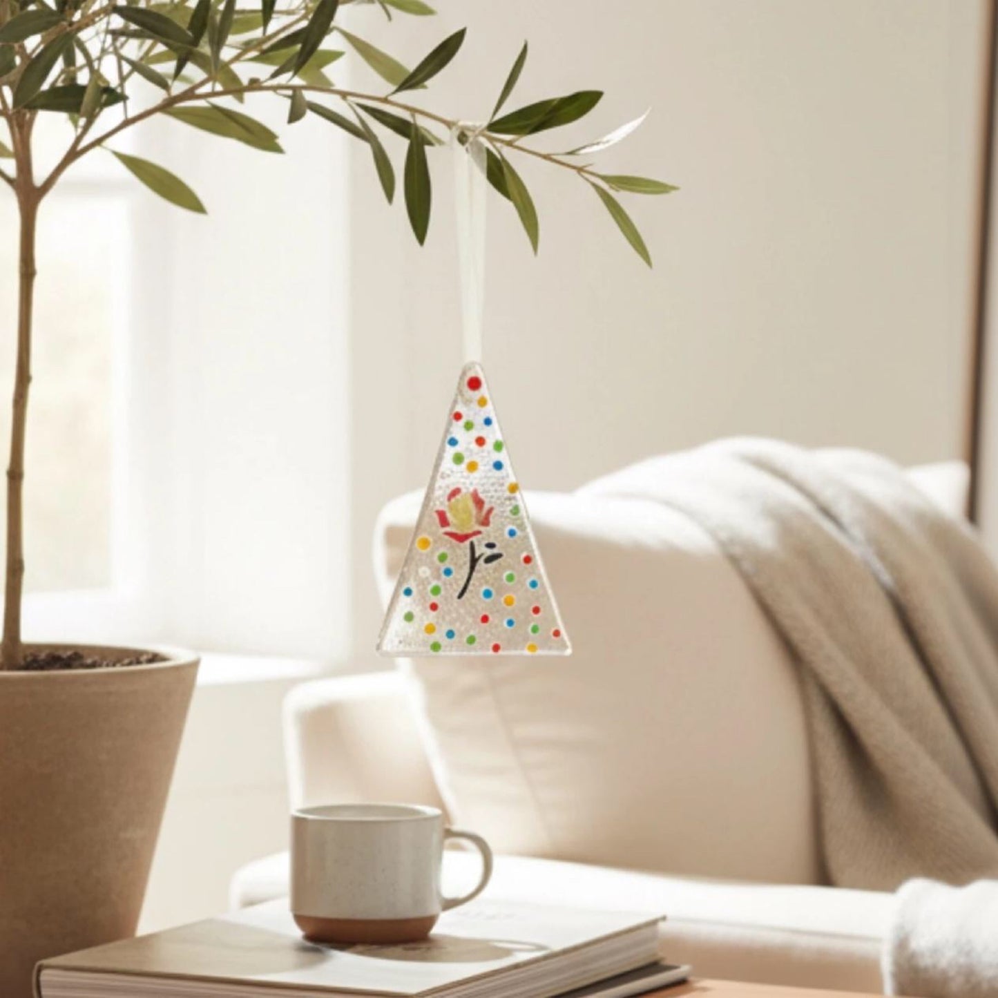 Confetti Blossom Ornament