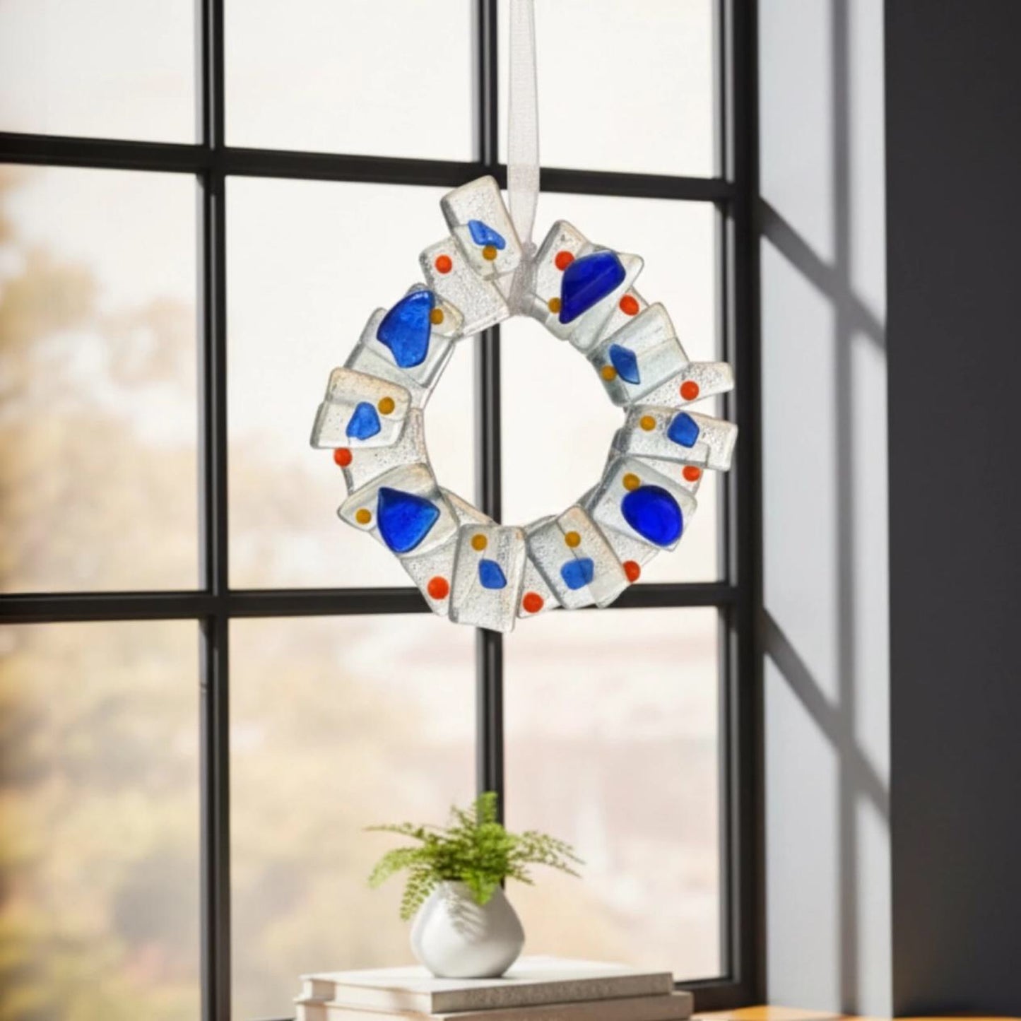Lucky Blue Wreath