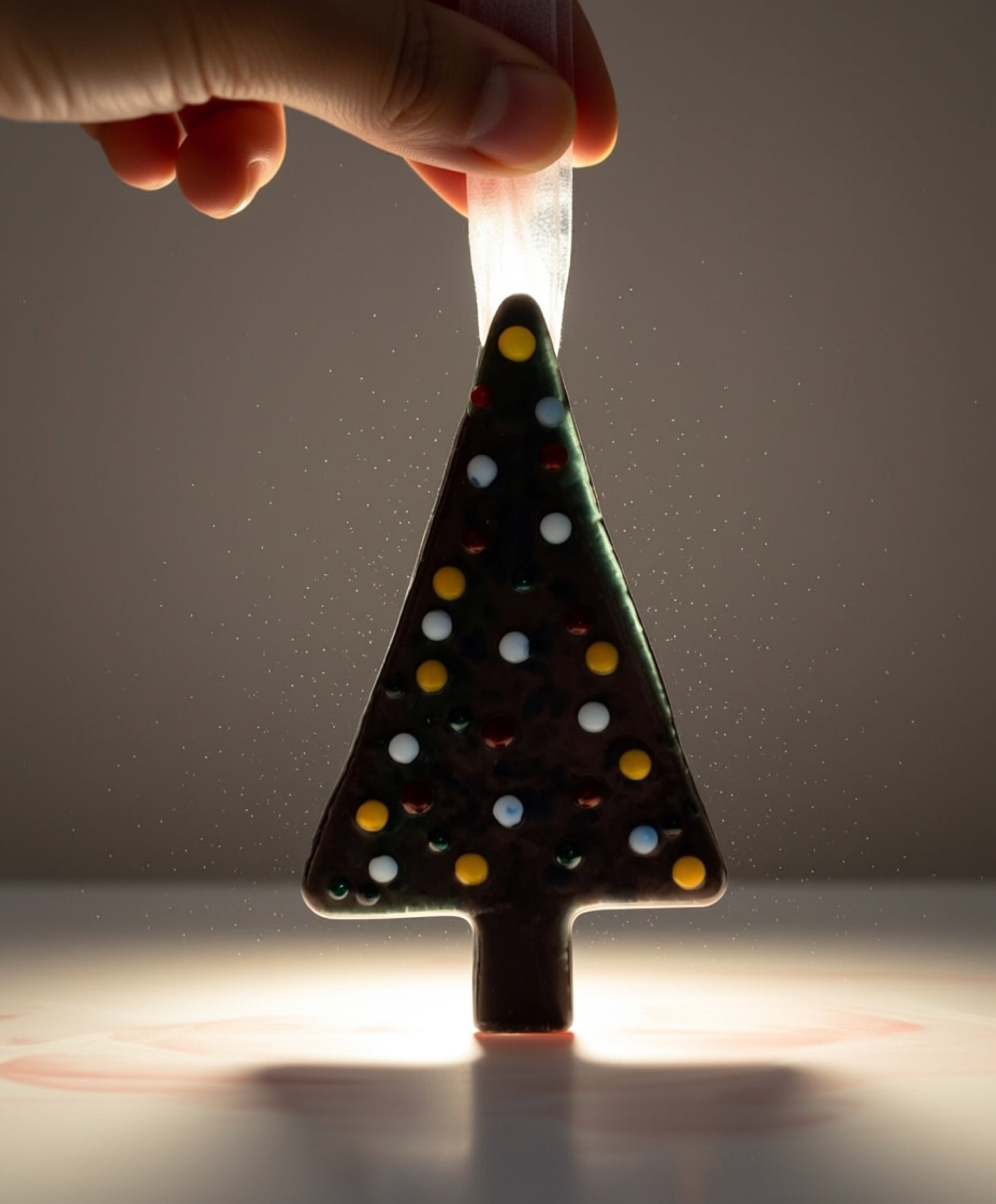Midnight Confetti Tree Ornament