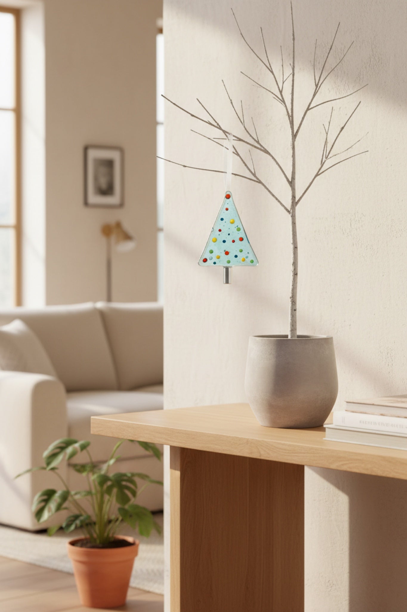 Sky Confetti Tree Ornament