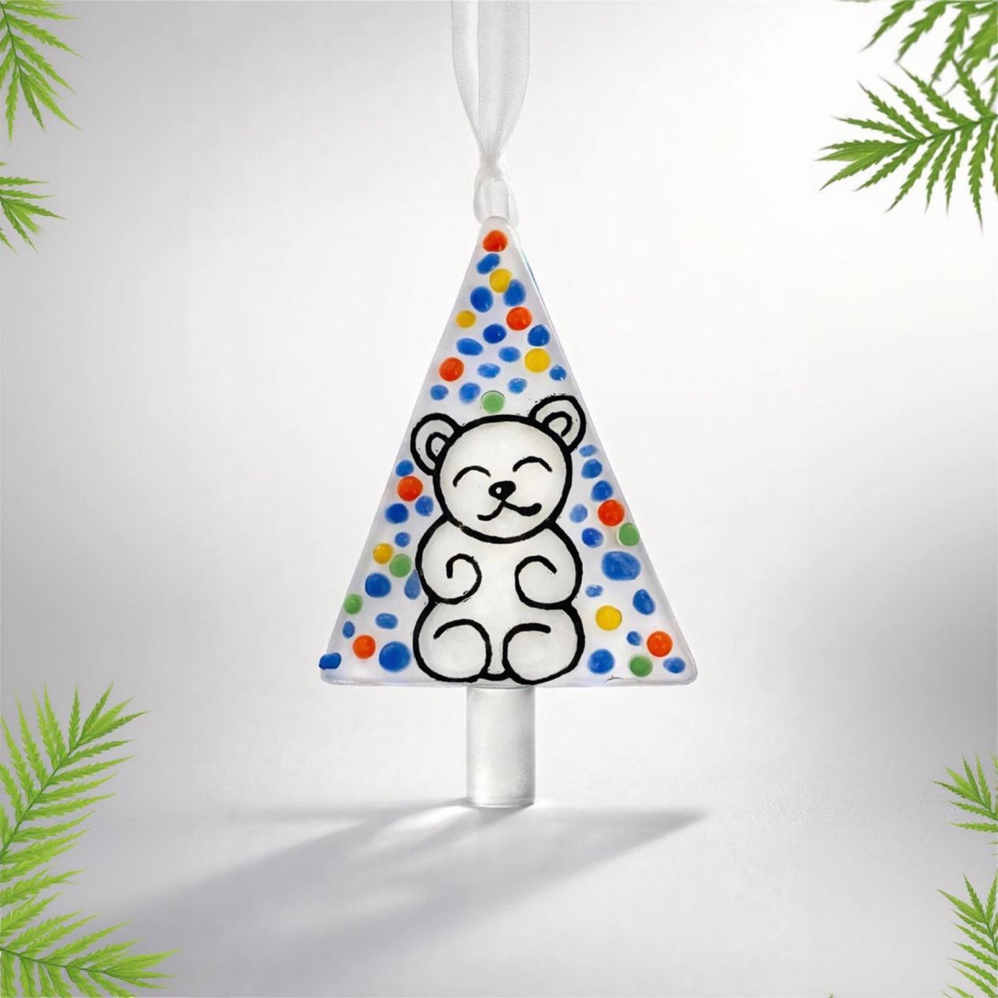 Confetti Bear Tree Ornament