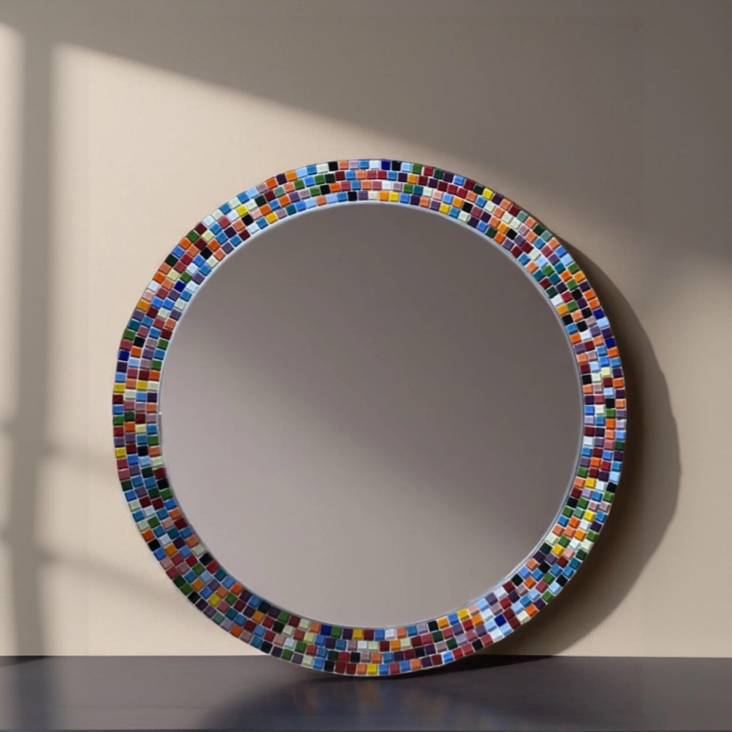 Rainbow Mosaic Mirror