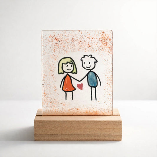 Together Glass Keepsake