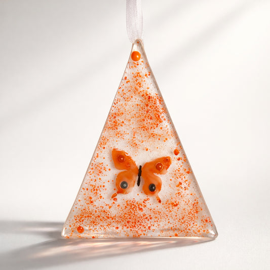 Sunset Butterfly Ornament