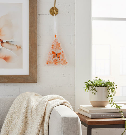 Sunset Butterfly Ornament