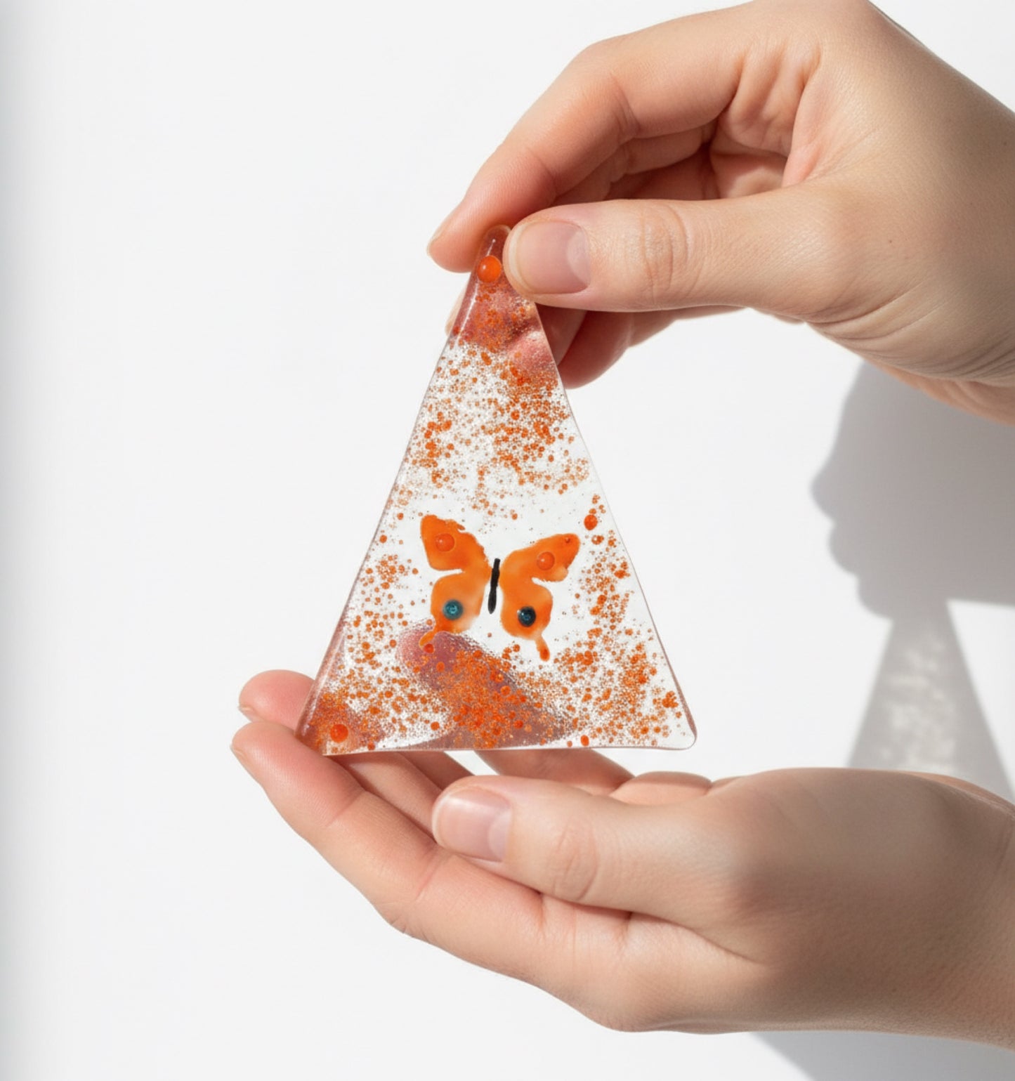 Sunset Butterfly Ornament