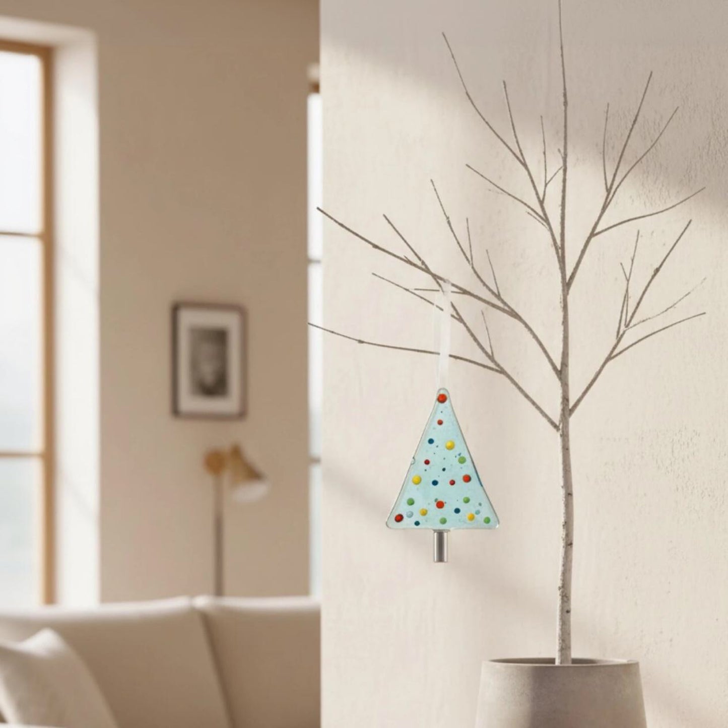 Sky Confetti Tree Ornament